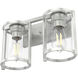 Astwood 2 Light 15.5 inch Brushed Nickel Vanity Light Wall Light