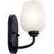 Valserrano 1 Light 5 inch Black Wall Bracket Wall Light