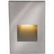 Tyler 12 2 watt Stainless Steel Step and Wall Lighting in Amber, WAC Landscape
