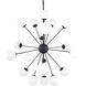 Barbara 48.82 inch Black Chandelier Ceiling Light