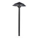 Independence 12 2.00 watt Textured Black Landscape 12V LED Path/Spread in 3000K
