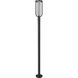 Leland LED 97.25 inch Sand Black Outdoor Post Mounted Fixture