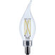 Lumos LED E12 Candelabra 5.5 watt 5000K LED Filament