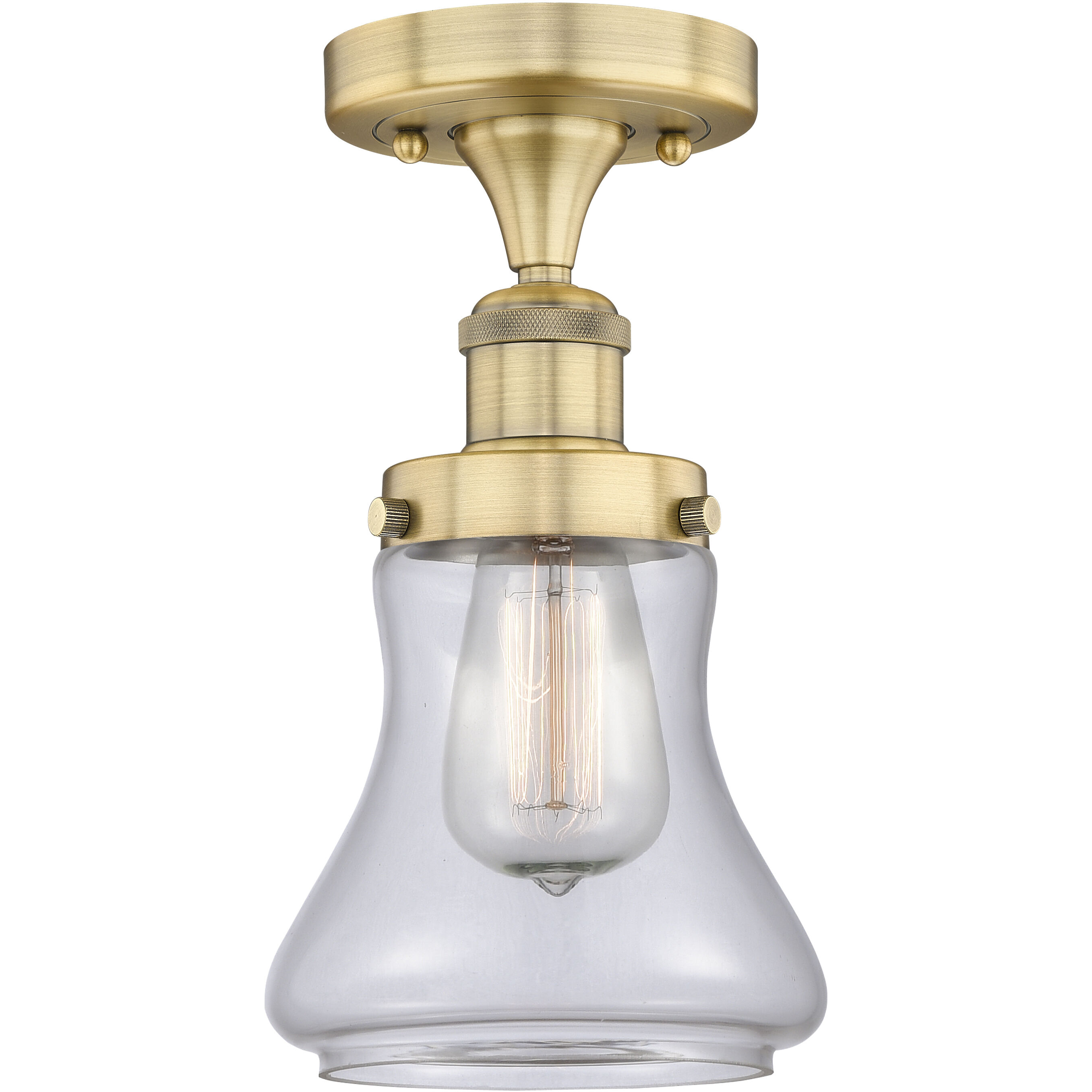 Bellmont 1 Light 6.50 inch Semi-Flush Mount