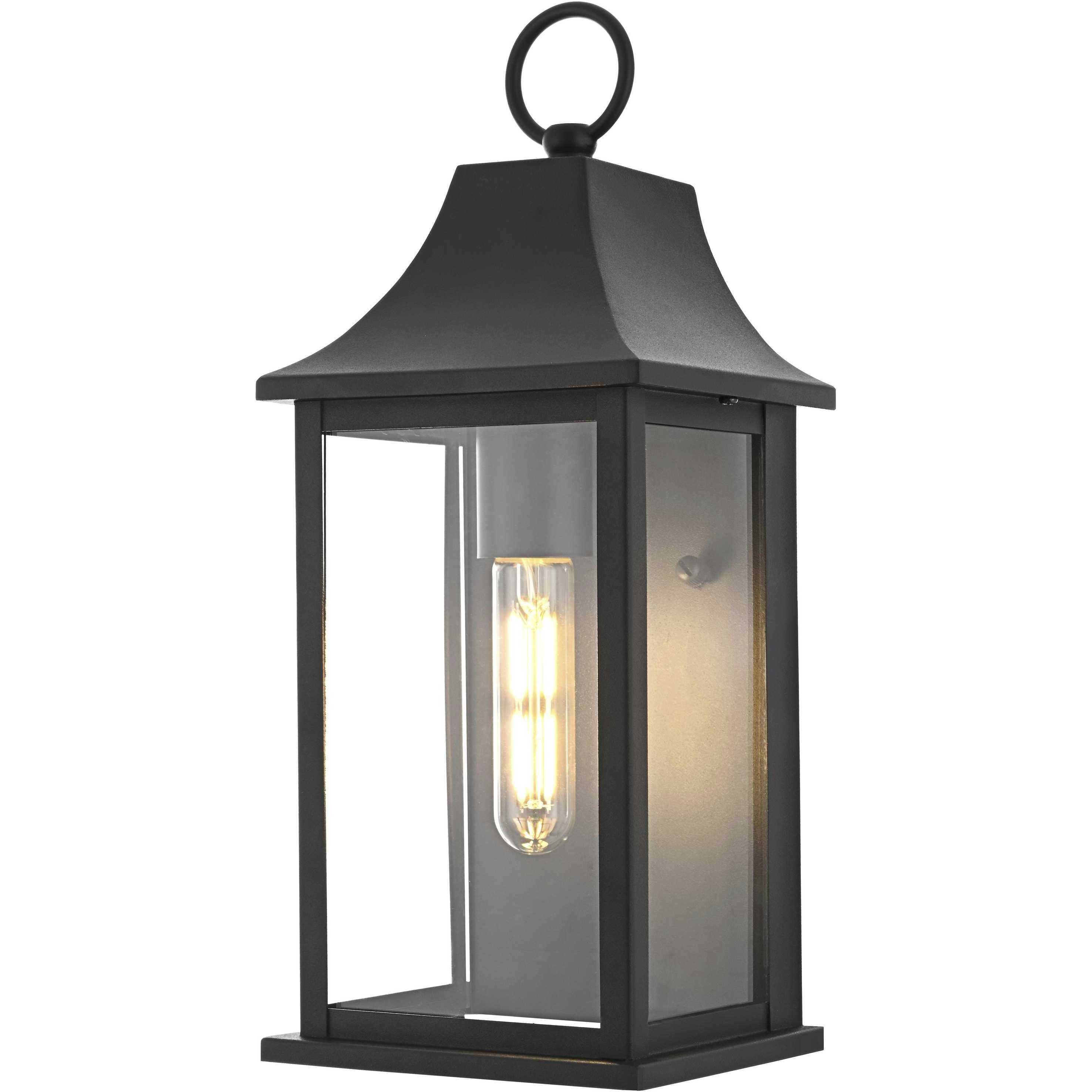 Shepard 1 Light 14.5 inch Black Outdoor Wall Sconce
