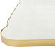 Imelda 40 X 40 inch Gold Mirror, Large