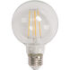 Filament LED G25 8 watt 3000K LED Bulb