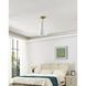 Bryony 1 Light 12.5 inch Brushed Gold Convertible Pendant Ceiling Light