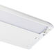 4U Series LED 120 LED Integrated 12 inch Textured White LED Under Cabinet
