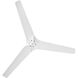 Chisel 60 inch Matte White Smart Fan