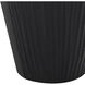 Rabel 15 X 14 inch Vase in Black