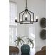 Goodwin 5 Light 24 inch Matte Black Chandelier Ceiling Light
