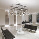 Suspenders LED 46 inch Satin Black Pendant Ceiling Light