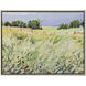 Wild Meadow Green and Blue and Multi and Yellow Canvas