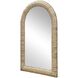 Twisted 60.25 X 38.25 inch Natural Seagrass Mirror