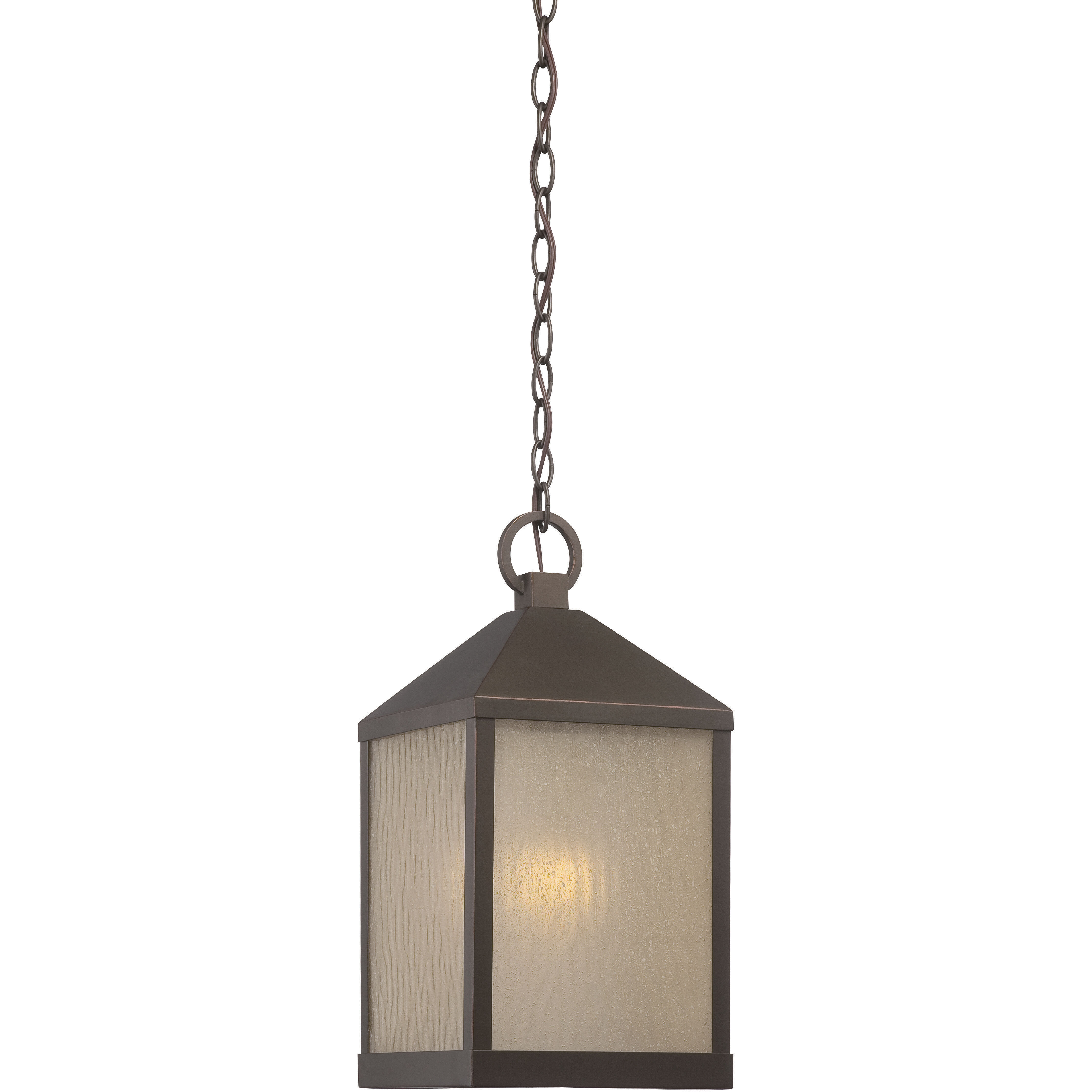 Haven LED 8.5 inch Mahogany Bronze Outdoor Hanging Light