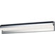 Waterfall LED 30 inch Polished Chrome Bath Vanity Wall Light