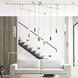 Sean Lavin Captra 1 Light 12 Aged Brass Low-Voltage Pendant Ceiling Light in MonoRail, LED 90 CRI 3000K
