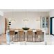 Agate 3 Light 15 inch Polished Nickel Pendant Ceiling Light
