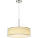 CAL LED 5 inch Off White Pendant Ceiling Light