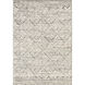Dersim 87 X 63 inch Black/Ivory/Medium Gray Rugs, Rectangle