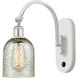 Ballston Caledonia LED 5 inch White and Polished Chrome Sconce Wall Light