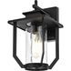 Sepviva 1 Light 12.5 inch Black Outdoor Wall Sconce