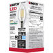 Lumos LED Candelabra Candelabra 4.00 watt 4000K LED Filament