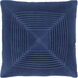 Akira 20 X 20 inch Navy Pillow Kit, Square