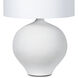 Arlo 27 inch 150.00 watt White Table Lamp Portable Light