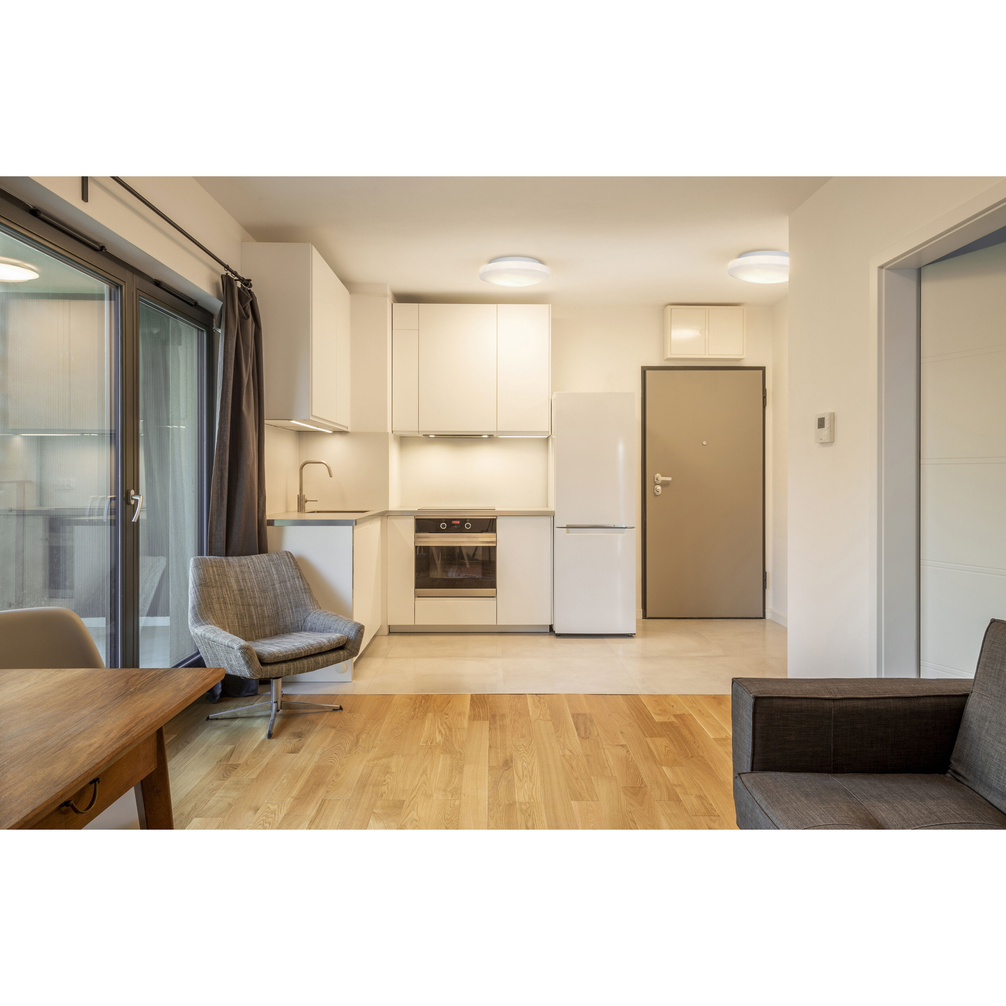 Orion LED 10.75 inch White Flush Mount Ceiling Light