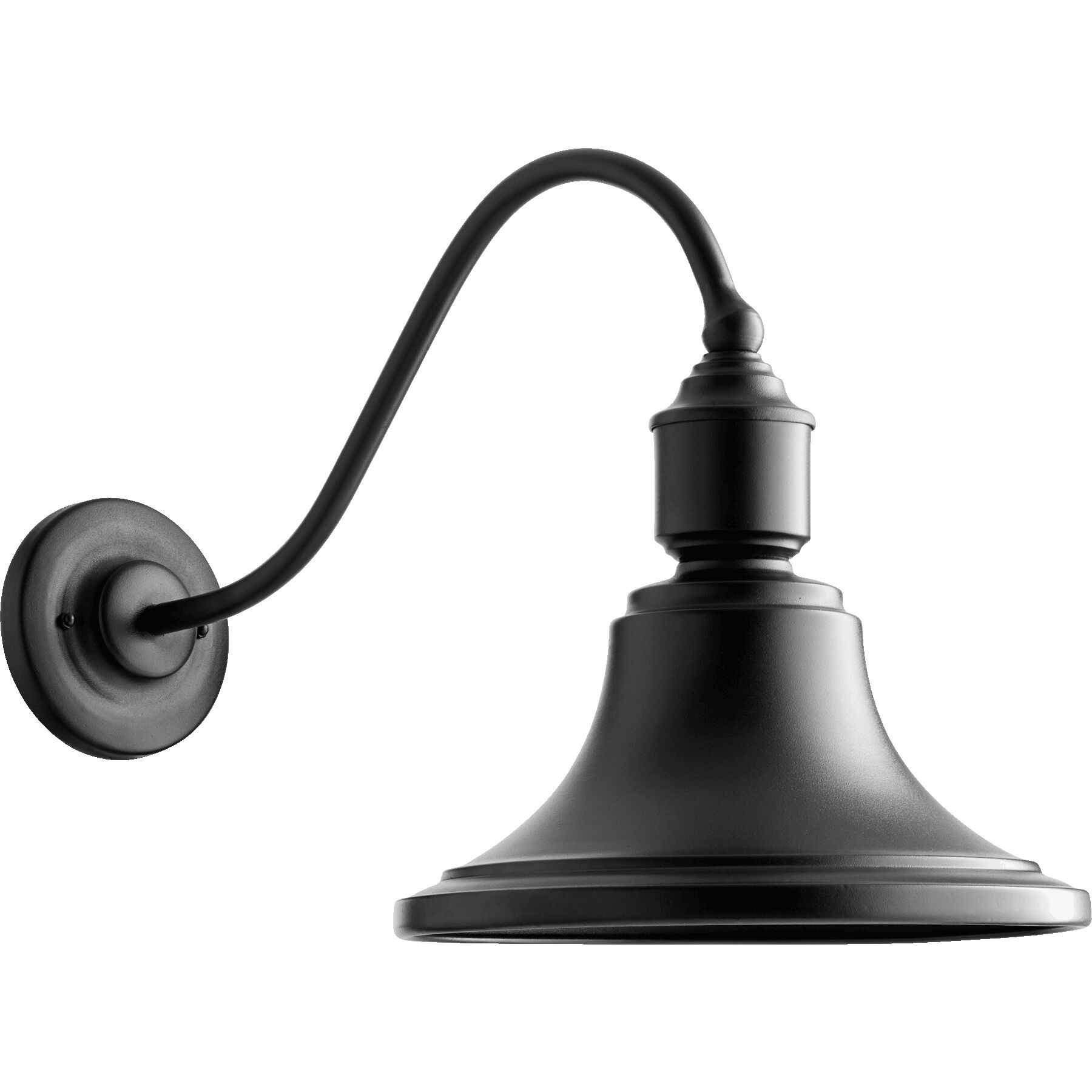 Fort Worth 1 Light 16.75 inch Black Outdoor Wall Light