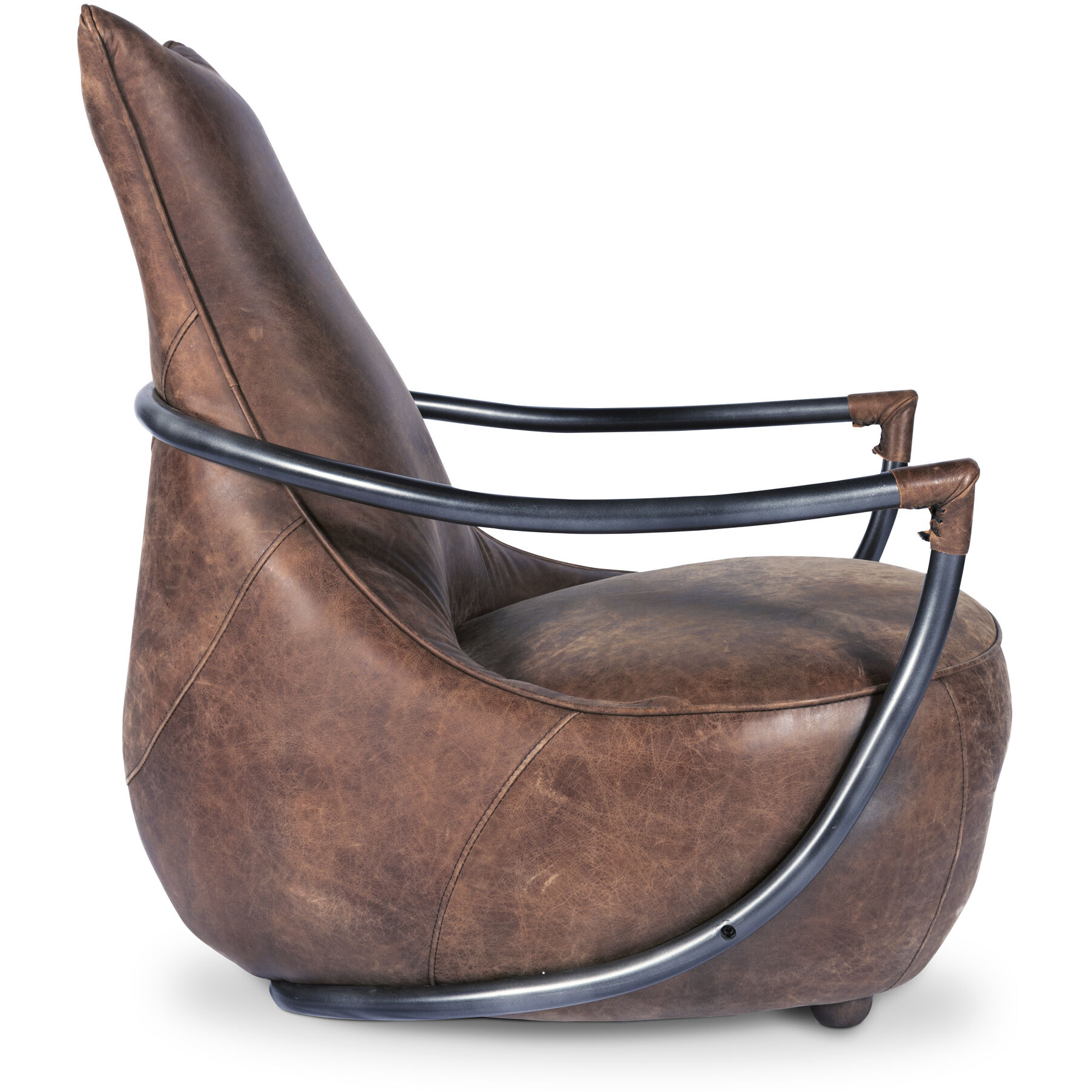 Carlisle Brown Club Chair