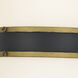 Capsule 2 Light 13.25 inch Matte Black and Textured Gold Outdoor Sconce