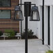 Aria 2 Light 98.38 inch Black Post Light, Solar