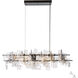 Fusion 10 Light 52.5 inch Ink Pendant Ceiling Light