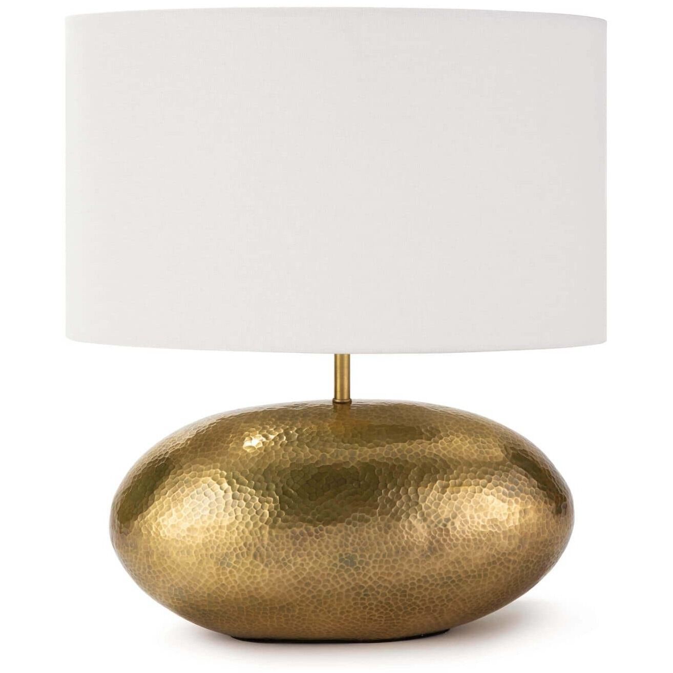 Joule 19 inch 100.00 watt Natural Brass Mini Lamp Portable Light, Table Lamp
