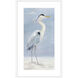 Coastal Calm Blue and White Framed Art