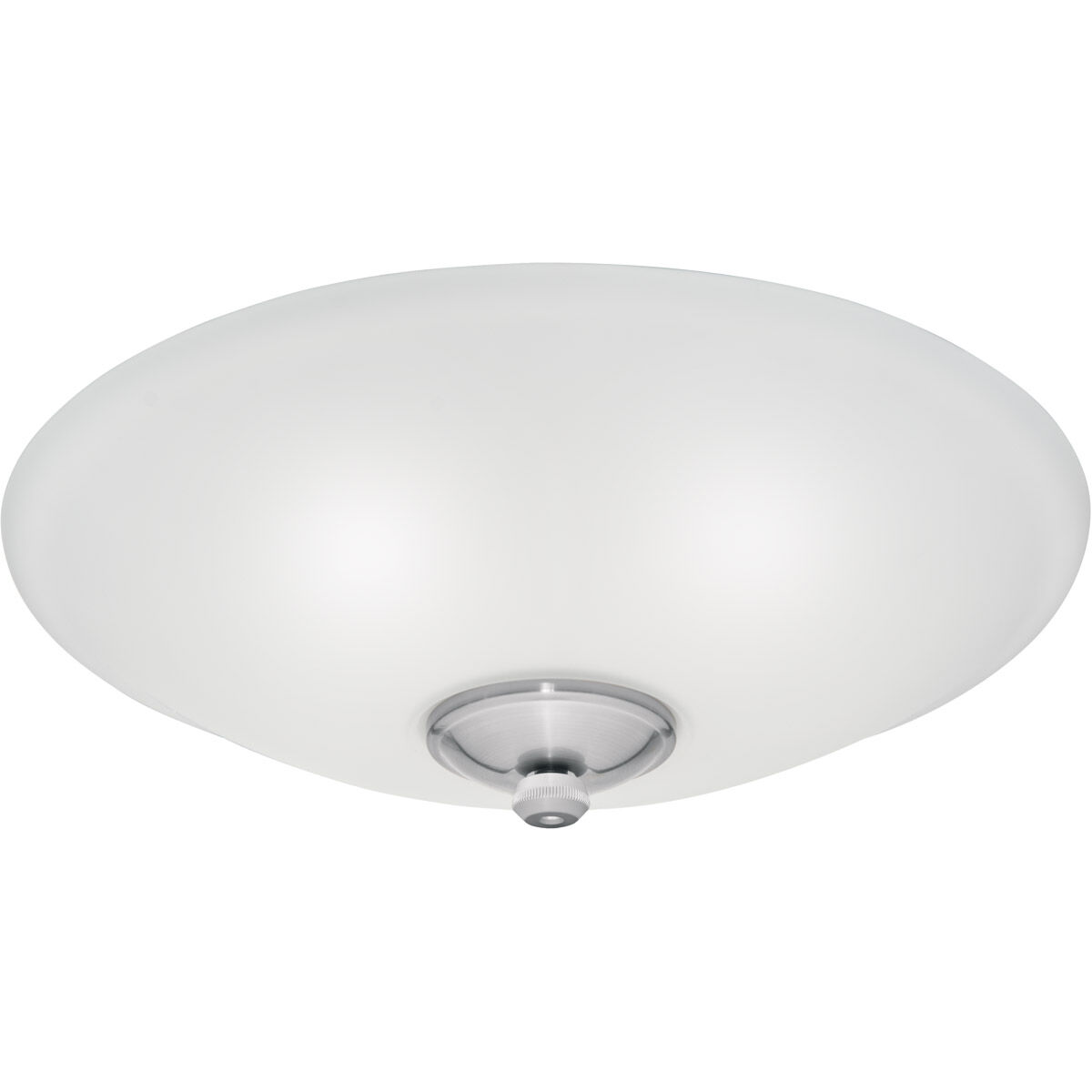 Charlotte 3 Light Fluorescent Brushed Nickel Fan Light Kits