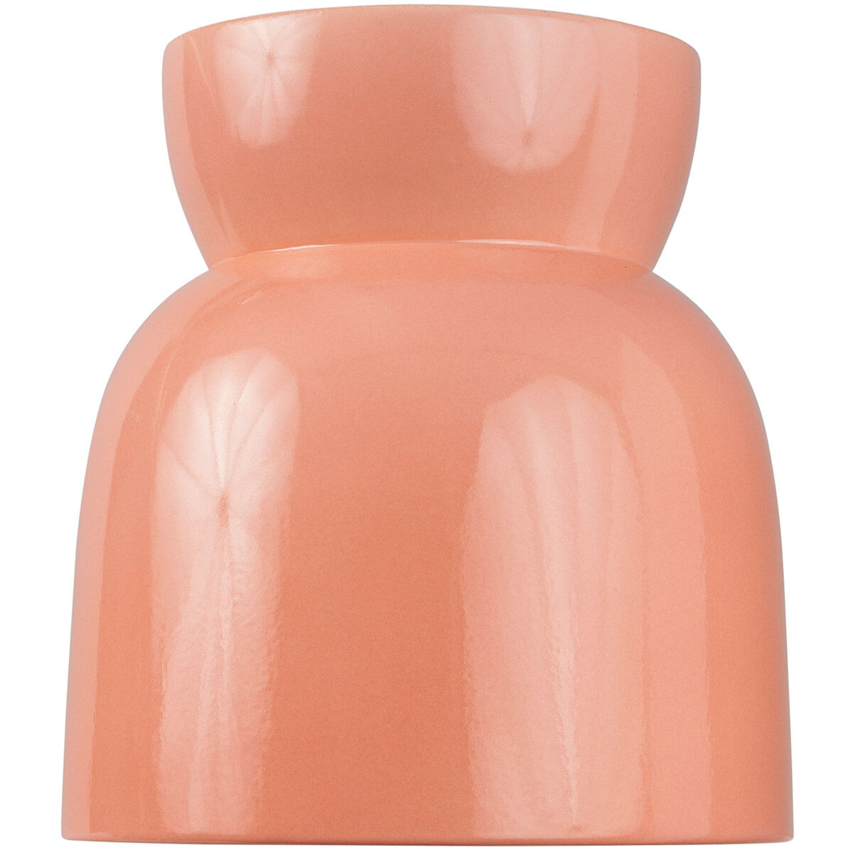 Radiance Collection 1 Light 7.5 inch Gloss Blush Flush Mount Ceiling Light