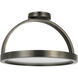 Kelly by Kelly Wearstler Cerne LED 16 inch Dark Bronze Semi Flush Mount Ceiling Light, Large
