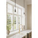Orbis 1 Light 10 inch Dark Matte Black Mini Pendant Ceiling Light