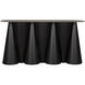 Salt and Pepper 59 X 13.5 inch Matte Black Console