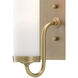 Brindisi 1 Light 4.5 inch Antique Brass Wall Sconce Wall Light
