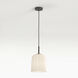 Veo 1 Light 8.19 inch Bronze Interior Pendant Light Ceiling Light