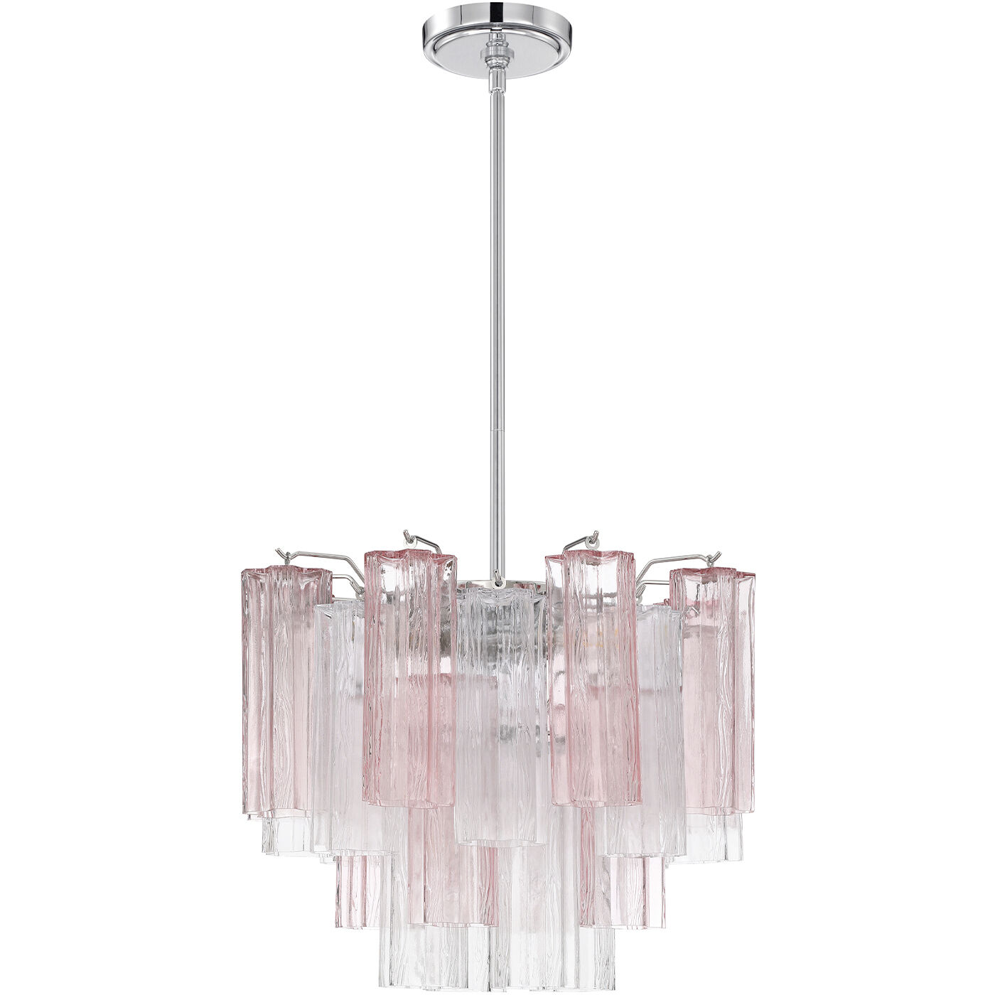 Addis 4 Light 17.75 inch Polished Chrome Mini Chandelier Ceiling Light in Spring