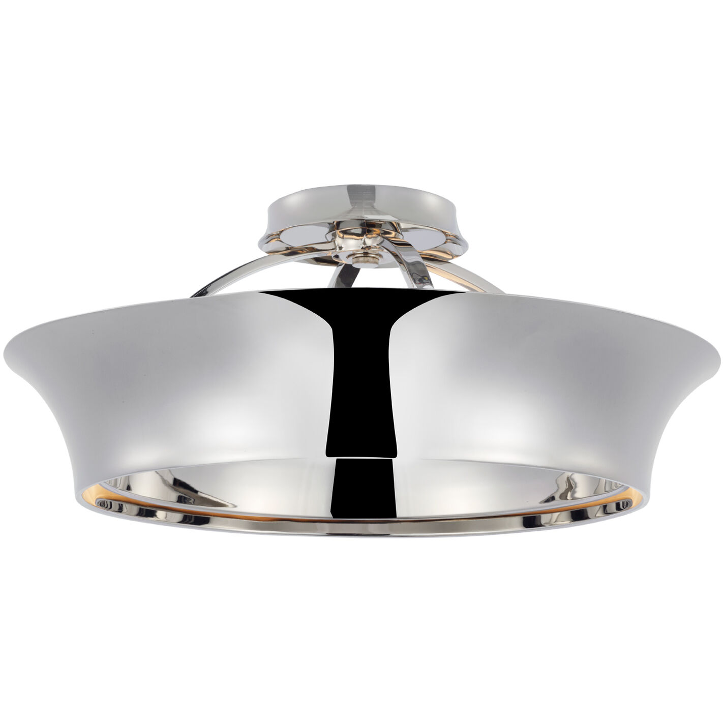 Thomas O'Brien Garland 1 Light 20.00 inch Semi-Flush Mount