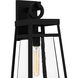 Godfrey 1 Light 21 inch Matte Black Outdoor Wall Lantern