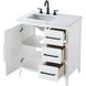 Millie 32 X 35 inch White Bathroom Vanity Cabinet