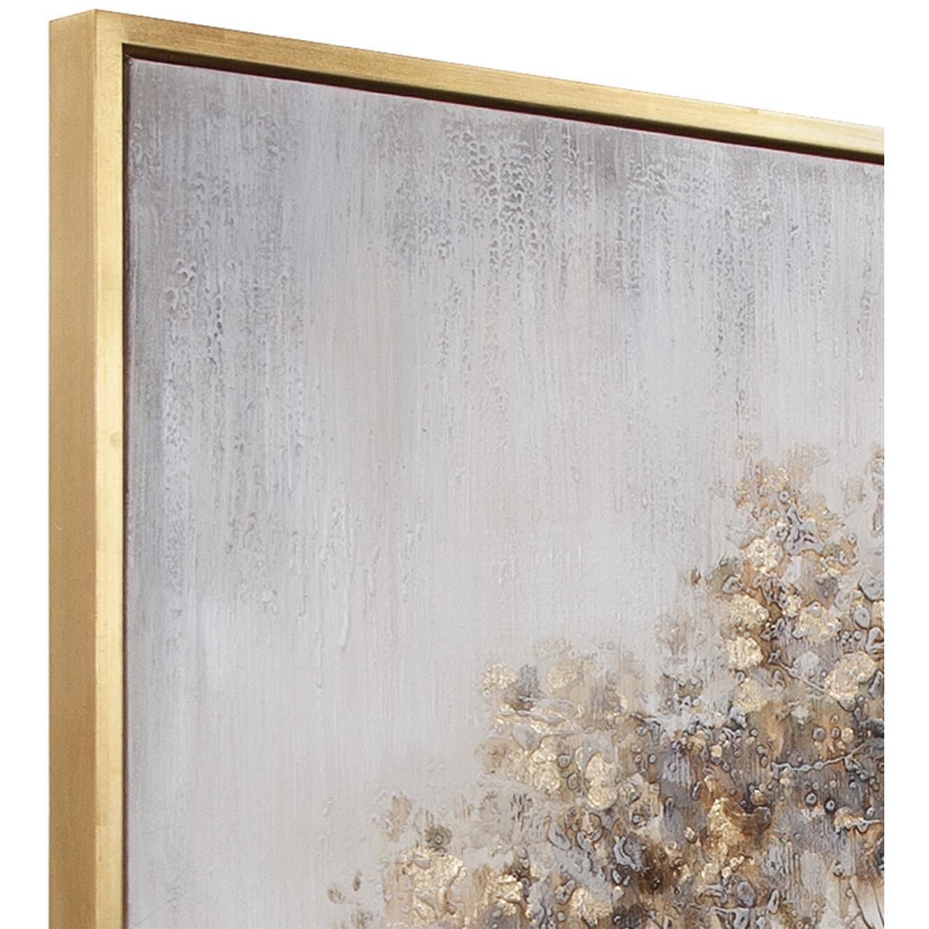 Golden Oak 51.75 X 51.75 inch Hand Painted Canvas